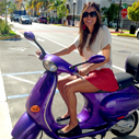 Maura Roth em Ocean Drive Miami Beach